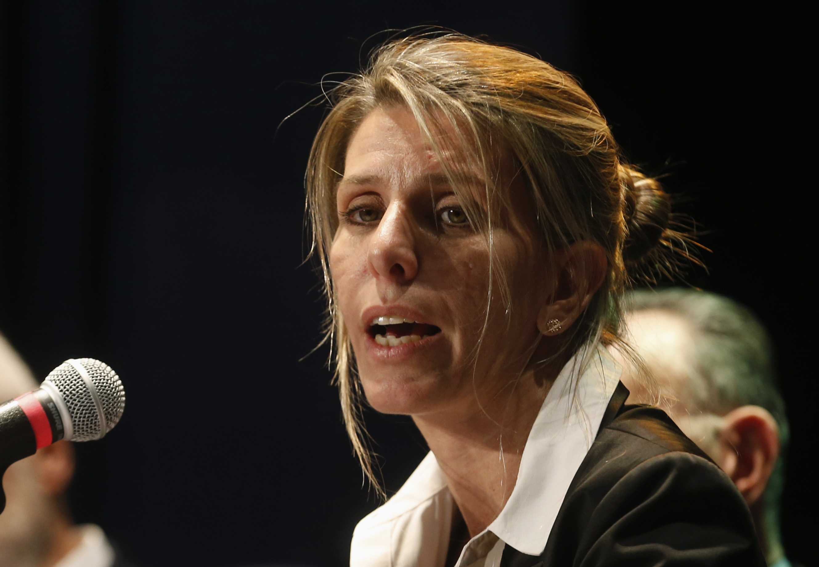 <b>Sandra Arroyo Salgado</b>, exesposa del fallecido fiscal Alberto Nisman. - 2015-03-05t184902z_978861529_gm1eb3607lg01_rtrmadp_3_argentina-prosecutor
