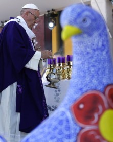 Papa francisco en Chiapas