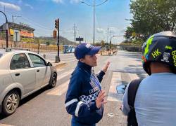 Desde las 8:00, ciertos tramos de la Av. Barcelona se han aislado al tránsito vehicular.