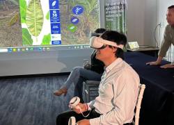 Una experiencia inmersiva vivieron los asistentes al evento 'Recorridos Virtuales 360°: innovación en el cultivo de banano' de BASF.