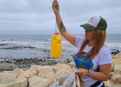 En cuatro años de trabajo, los voluntarios del Ocean Club han recolectado más de 8.500 kg de desechos en el cantón Playas.