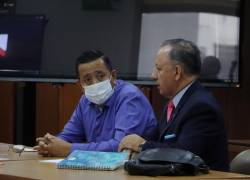 Audiencia de Procedimiento Abreviado del Ex Juez de Guayas Adolfo Gaibor, en la Corte Nacional de Justicia. Fotos: API/ Rolando Enriquez