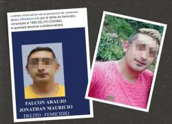 Jonathan Falcón, acusado de femicidio, fue localizado en Chile.