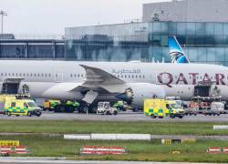Ocho pasajeros hospitalizados en Dublín por turbulencias en un vuelo desde Doha.