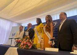 Sheynnis Palacios, Miss Universo 2023, y Mara Topic, Miss Universo Ecuador, llevaron un mensaje de esperanza a Solca