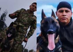 El soldado Cristian David Lara Cuaran no ha parado de buscar a su perrito Wilson.