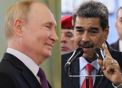 Vladimir Putin apoya la reelección de Nicolás Maduro.