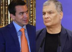 Daniel Noboa vuelve a mofarse de Rafael Correa.