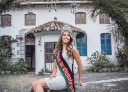 Muere exreina de Otavalo, Leslie Andrade