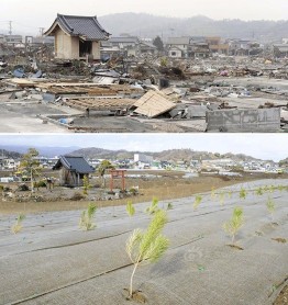 Los golpeados por el tsunami de Japón renacen tras cinco años