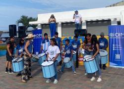 Una de las bandas que se presentará en el Festival Cheverísimo, formada por jóvenes migrantes. El evento busca sensibilizar a la comunidad sobre la importancia de la migración y su impacto positivo en la sociedad.