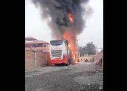 El ataque ocurrió a las 06:35 en el garaje situado en el sector Primero de Mayo, en las calles Cotopaxi y 10 de Agosto.