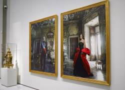 El Banco de España presentó los retratos de los reyes de España, que fueron realizados por la fotógrafa Annie Leibovitz. Las imágenes de sus majestades se encuentran en la sala del Consejo del Banco de España de Madrid.