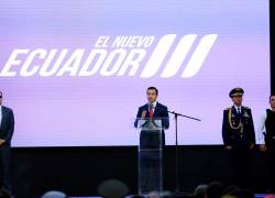 Noboa mencionó que el país enfrenta “nuevos desafíos que requieren que arrimemos el hombro para superarlos”.