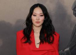 Yerin Ha en la premier de la serie Halo el 23 de marzo del 2022 en Los Ángeles. La actriz de ascendencia surcoreana fue elegida protagonizar la cuarta temporada de Bridgerton, la popular serie de Netflix.