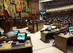 Fotografía de la Asamblea Nacional durante la aprobación del proyecto de ley sobre competividad energética.