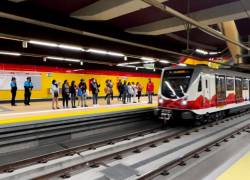 El Metro de Quito inició sus operaciones en diciembre de 2023.