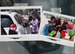 Niños se exponen a varios peligros como accidentes de tránsito, desnutrición y violencia al estar en las calles.