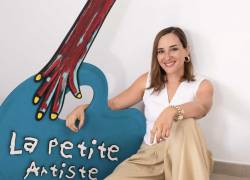 Camille Gamarra posa para revista Hogar, la artista es conocida como La Petite Artiste.