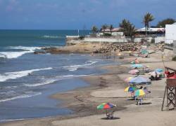 Fotografía de Ballenita, una playa de la provincia de Santa Elena.