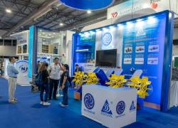 La feria comercial de AQUAEXPO congregó a cerca de 300 empresas.