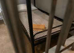 Fotografía referencial de una celda de prisión.