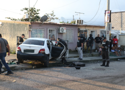 Fotografía que muestra la calle en donde ocurrieron la mayoría de asesinatos.