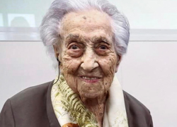 Fotografía de la española María Branyas Morera, conocida como la abuela de Cataluña.