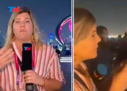 La periodista fue víctima de hurto mientras transmitía en vivo.