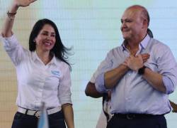 Luisa González y Diego Borja, el binomio de la Revolución Ciudadana.