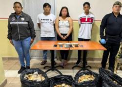 Descubren cargamento de pescado con droga que iba a China, en el Aeropuerto de Guayaquil; hay tres procesados