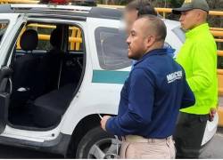 El sujeto identificado como Edgar Moncada Acevedo fue entregado a Colombia.