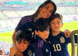 Thiago Messi, hijo mayor del astro argentino, alentó a la selección argentina a través de una emotiva carta.