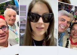 Mónica Palacios, Eduardo Franco Loor y Gabriela Rivadeneira fueron algunos de los personajes correístas que viajaron a Venezuela.