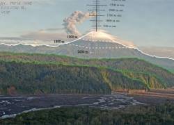 Volcán Sangay registra actividad eruptiva y bramidos.