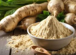 La maca es utilizada en los complejos multivitamínicos por su alto contenido en potasio, calcio, hierro, sodio y vitaminas del grupo B.