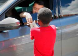 Los gritos desesperados de una pequeña llamaron la atención de policías que patrullaban en Sangolquí.