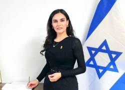 Fotografía de archivo de la vicepresidenta de Ecuador y embajadora encargada en Israel, Verónica Abad.