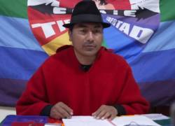 Leonidas Iza saluda medidas del Gobierno, pero ratifica protestas en Quito