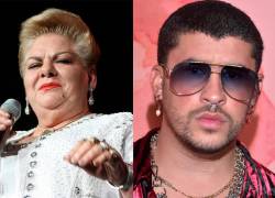 Paquita la del Barrio habló sobre una posible colaboración con Bad Bunny, luego de su encuentro en los Billboard 2021