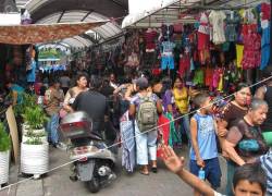 La Bahía, uno de los sectores comerciales más concurridos del centro de Guayaquil.