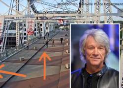 The Tennessean informó que Bon Jovi se encontraba en el puente rodando un video musical para su canción 'The People's House'.