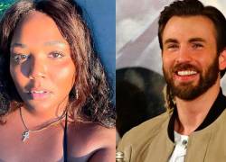 Lizzo le sugiere de una manera muy original a Chris Evans que la embarace