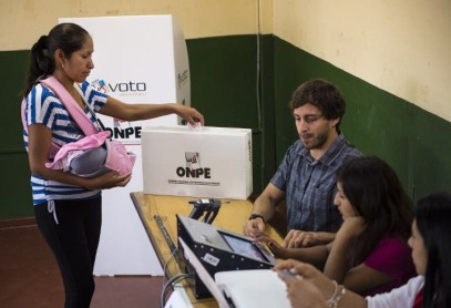 La jornada electoral en Perú