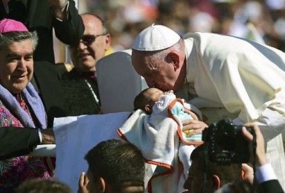 Papa francisco en Chiapas