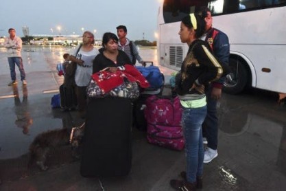 Colombianos residentes en Manabí vuelven a su tierra