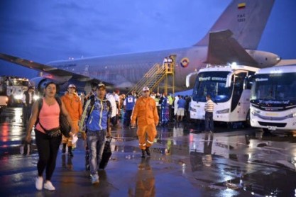 Colombianos residentes en Manabí vuelven a su tierra