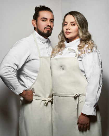 $!La pareja de chef conformada por Alejandro Chamorro y Pía Salazar lideran la cocina de Nuema.