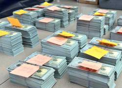 Millones de billetes falsos descubiertos en Quito.