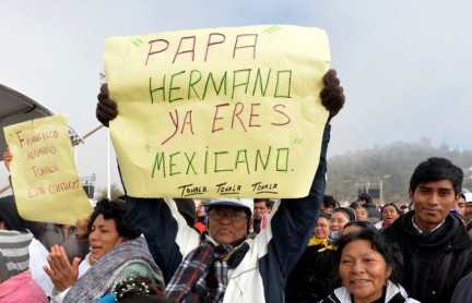 Papa francisco en Chiapas